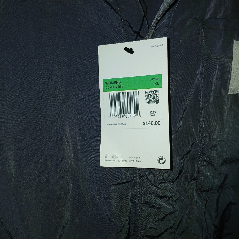 Womens Gray Short-Sleeve Jump suit Air Jordan FLIGHT - Picture 4 of 7